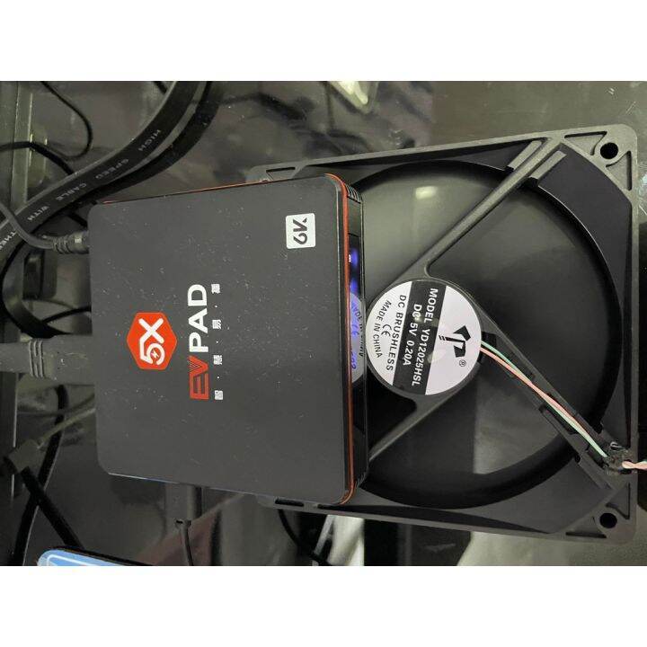 USB COOLING FANS FOR TV BOX WITH USB PORT 12cm x 12cm USB 5V SILENT