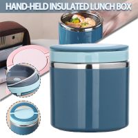 hot【cw】 Soup Food Jar Insulated Bento Cold Hot Flask With Handle 630ml/1000ml