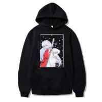 Inuyasha Anime Sweatshirts Streetwear Couple Hoodies Man Unisex Fashion Hooded Clothes Tops For Teens Boy Girl Gifts Size Xxs-4Xl