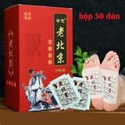 COMBO 2 HỘP Hộp 100 Miếng - Miếng Dán Thải Độc Bàn Chân Ngải Cứu