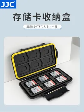 JJC Memory Card Case - Fits 4 x CF, 8 x Micro SD, 8 x XD