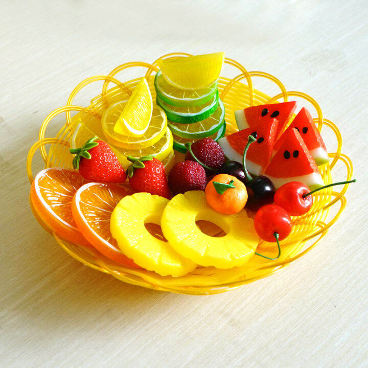 prop-shooting-home-decoration-mall-discharge-false-cherry-decoration-lemon-slices-watermelon-slices-fake-fruit-slice