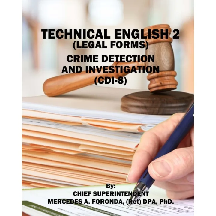 Technical English 2 (Legal Forms) Lazada PH