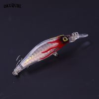 8cm 6.5g MINNOW Fishing Lure Slowly Sinking Fishlure Laser Coating Lifelike Artificial Hard Baits For Fresh Saltwater Fishing