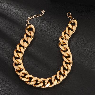 Bluelans Uni Thick Link Chain Short Necklace Hip Hop Party Club Statement Jewelry Gift