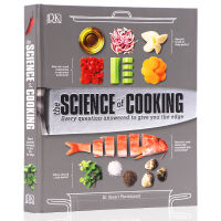 DK cooking science English original popular science book the science of cooking DK Illustrated Encyclopedia series of Western food cooking practice guidance Stuart farrimond gourmet recipes hardcover full color