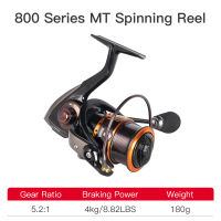 Kingdom MICRO FLY Spinning Fishing Reel 800 1000 2000 3000 Lightweight Double Spools Freshwater and Saltwater Spinning Reels