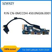 Original For Dell Latitude 3520 E3520 Power Button Board USB SD Card Reader Board With Cable MCCDH 0MCCDH 450.0NG06.0001