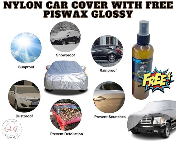 W/FREE PIS WAX GLOSSY)New Best Quality Car Cover FOR: CHEVROLET SAIL, Nylon Car  Cover Suitable Indoor & Outdoor