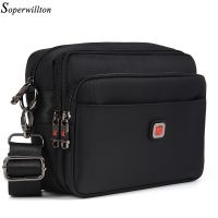 Soperwillton Mens Bag Male Shoulder Bag Oxford Messenger Horizontal Bag Crossbody Man Famous Brand Design Bolsa Masculina 1053