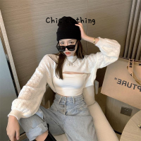 Chic Clothing เสื้อกันหนาว ผญ เสื้อแขนยาว เสื้อกันหนาว น่ารัก เท่ ล้ำสมัย ชิค WMY23936D2 39Z230926