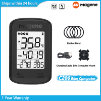 Magene C206จักรยาน GPS Speedometer ไร้สายขี่จักรยานจักรยานคอมพิวเตอร์กันน้ำ