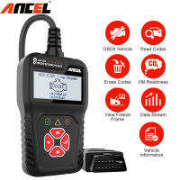 Ancel AS100 Car Diagnostic Tool Multilingual Code Reader OBD 2 Automotive Scanner OBD2 Scanner PK ELM327 For Citroen Renault BMW