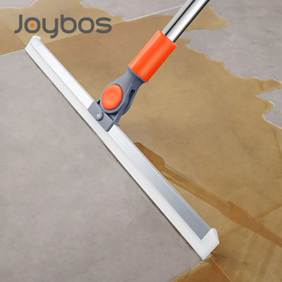 Joybos Magic Broom Window Squeegee Water Removal Wiper Rubber Sweeper for Bathroom Floor &amp; Window Cleaner With 125CM Broomstick