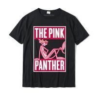 Pink Panther Cartoon Tshirt T Shirts Cartoon Pattern Men Graphic Tshirts Kawaii Gildan