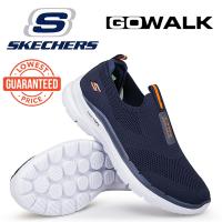 HOT★(พร้อมส่ง) Skechers_ GO WALK HYPER BURST ใหม่ รองเท้าสลิปออนลําลอง เบาพิเศษ ขนาดใหญ่ สําหรับผู้ชาย