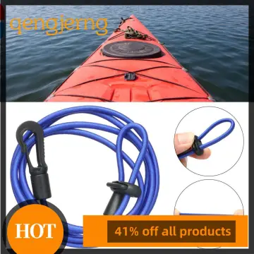 Durable Strong Elastic Kayak SUP Paddle Leash Canoe Boat Fishing