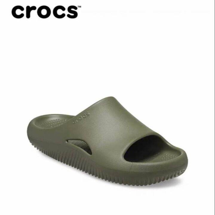 รองเท้าแตะสวม Crocs Mellow Recovery Slide มี7สี รองเท้าแตะผู้หญิง ...