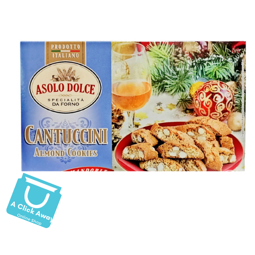 Authentic Italian Cantuccini (Biscotti) With Almonds And Pistachios
