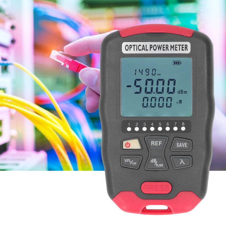 3 in 1 Optical Power Meter 3 in 1 Optical Fiber Power Meter Auto