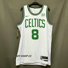 Nike Men's Boston Celtics Kristaps Porzingis #8 Green T-Shirt, XL