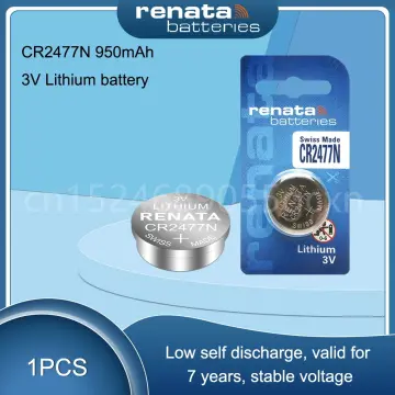 Manufacturer Lithium Button Cell Cr2477 3V Watch Battery - China Cr2477 and  3V price