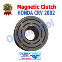 คลัชคอมแอร์   ซีอาวี 2002 ฮอนด้า  magnetic clutch  หน้าคลัชคอมแอร์ CRV 02 G  HONDA PND 5411 DC 12V MGC0019