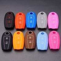 wenminr Silicone key fob cover case shell set Protect Skin holder for SUZUKI Swift Sport SX4 SCORSS Grand Vitara 2 button keyless remote