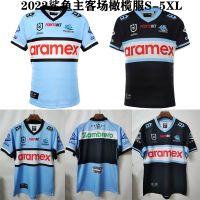 2022 sharks NRL football playing a short sleeve T-shirt clothing training suit mens Shark Rugby Jersey