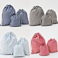 hot【DT】 Storage Organizer Cotton Fabric Drawstring Stroage Toiletry