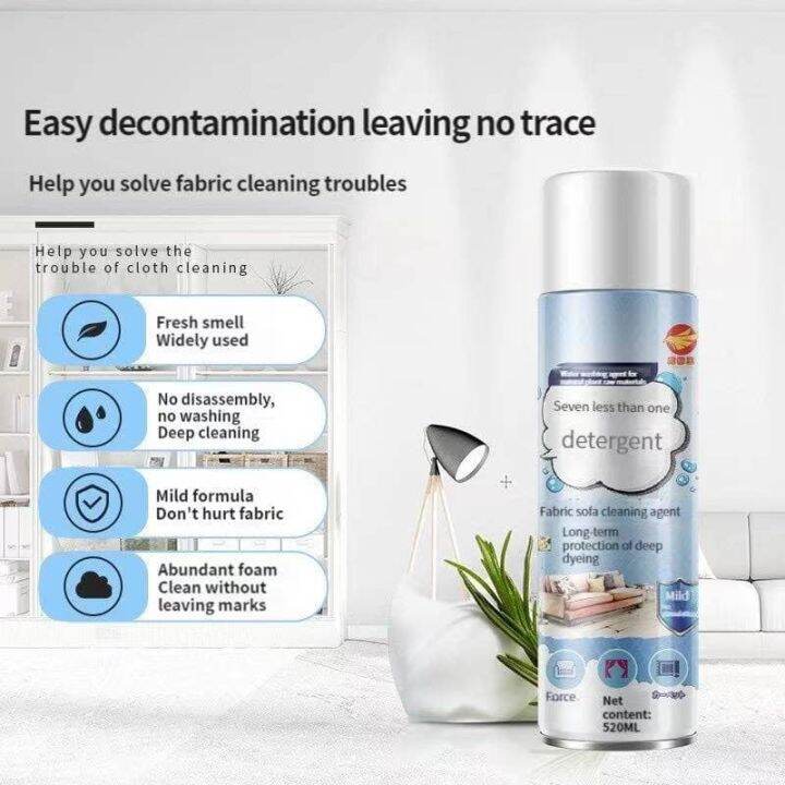 TLP1pcs Sofa Cleaner 520ml No Washing Save dirty sofa Deodorizing