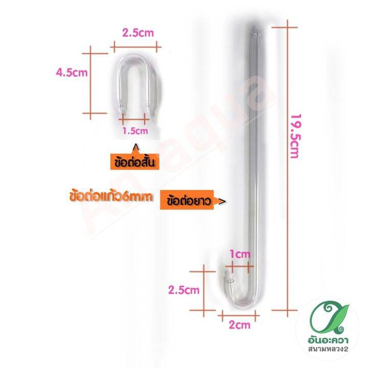 ท่อต่อแก้ว-6-mm-ใช้ต่อสายแขวนตู้-2แบบ