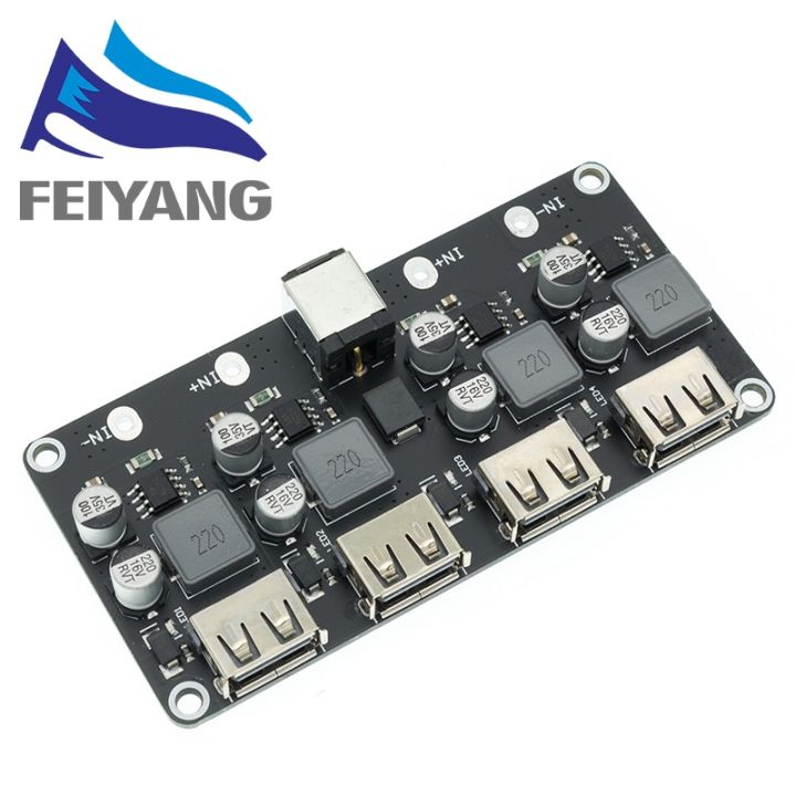 yf-usb-qc3-0-qc2-0-dc-dc-buck-converter-charging-down-module-6-32v-9v-12v-24v-to-fast-charger-circuit-board-5v