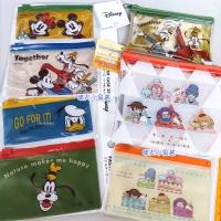 Disney Exclusive Sway Camping Co-branded Japan Limited PVC Transparent Storage Bag Clip Zipper Pull Card