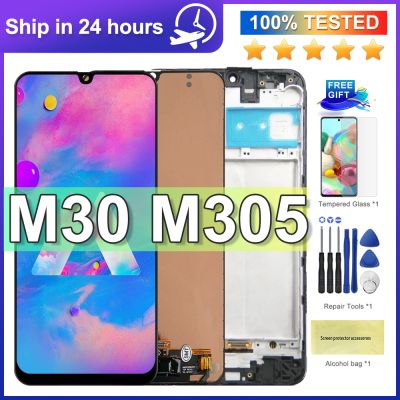 6.4 LCD For Samsung Galaxy M30 2019 Display Touch Screen Digitizer Assembly Replacment For Galaxy M30 lcd ​M305 M305F M305DS