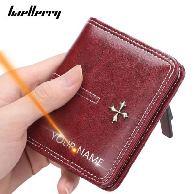 ZZOOI 2021 New Mini Women Wallets Free Name Engraving Fashion Small Wallets Zipper PU Leather Quality Female Purse Card Holder Wallet