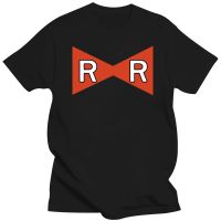 Large mens short sleeves Android 17 Red Ribbon Army R Popular Tagless Tee Tshirtshort Sleeve Tee 4XL.5XL.6XL