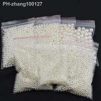 【YF】₪  400-20pcs 4/5/6/8/10/12/14mm Imitation Beads Round Spacer Jewelry Making Loose Wholesale