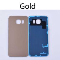 【⊕Good quality⊕】 SRFG SHOP ฝาหลังสำหรับ Samsung Galaxy S6 G920 G920f G920i G920fd G920a ชิ้นส่วนอะไหล่เคสประตูหลัง