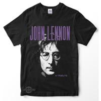 การออกแบบเดิมเสื้อยืด พิมพ์ลาย John LENNON A Tribute Premium jhon