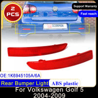 2x สำหรับโฟล์คสวาเกน VW G Olf 5 Mk5 1พัน R32 2004 ~ 2009 1K6945105A 1K6945106A ด้านหลังไฟท้ายรถจัดแต่งทรงผมกันชนสะท้อนสัญญาณโคมไฟ