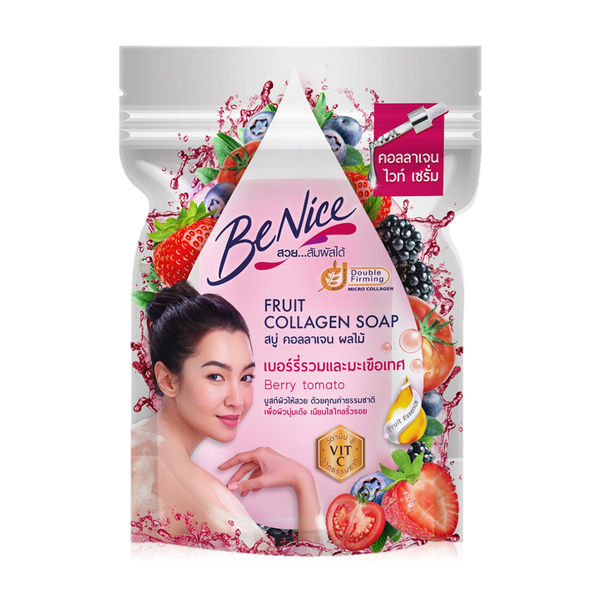 ฺbenice-fruit-collagen-soap-บีไนซ์-สบู่คอลลาเจนผลไม้-120กรัม