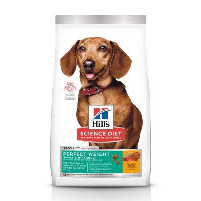 Hills Science Diet Perfect Weight Small &amp; Mini อาหารสุนัขพันธุ์เล็ก อายุ 1-6 ปี สูตรลดและควบคุมน้ำหนัก 1.8 กก.