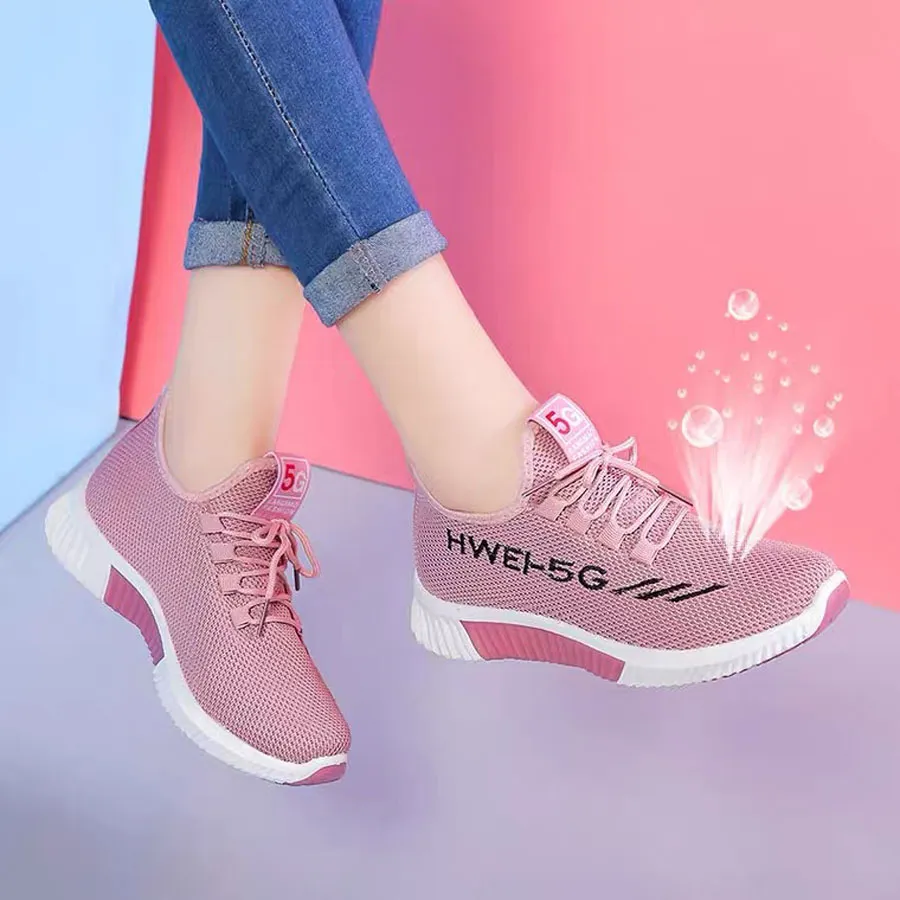 Amazon.com : Women's Walking Shoes Lightweight Breathable Mesh Upper Casual  Slip On Jogging Shoes Ladies Tennis Shoes Workout Footwear Non-Slip Gym  Sneakers for Women Fashion Lady Girls Nursing Work Loafers : Sports