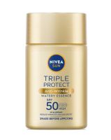 NIVEA Sun Triple Protect Anti-Wrinkle Watery Essence SPF50 PA+++ นีเวีย ซัน ทริปเปิ้ล โพรเท็ค แอนตี้-ริงเคิล วอเตอร์รี่ เอสเซนส์ กันแดด 40ml.