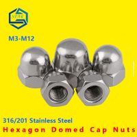 Cap Nuts Decorative Cover Semicircle Acorn Nut Hex head Acorn Nut Cap Decorative Cover Semicircle Dome Nuts 304 Stainless Stee