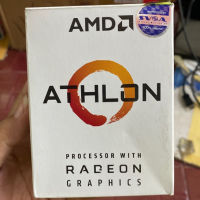 CPU (ซีพียู) AMD ATHLON 3000G 3.5 GHz (SOCKET AM4) สินค้ามือสอง มีประกัน JIB 20-03-25