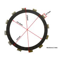 ‘；【。 Motorcycle Clutch Friction Plates Kit For YAMAHA V-MAX 1200 VMAX1200 1988-2007 XVZ1300 2003-2013 Royal Star