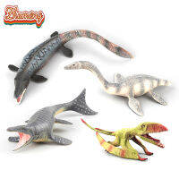 Zhumeng ตุ๊กตาขยับแขนขาได้ไดโนเสาร์เหมือนจริงจำลอง Plesiosaur เทอโรซอรัสโมซาซอรัสจำลองสำหรับเป็นของขวัญสำหรับเด็กผู้ชาย