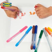 High-end IKEA IKEA MALA Mora felt-tip pen modern minimalist Scandinavian style childrens room home practical school supplies